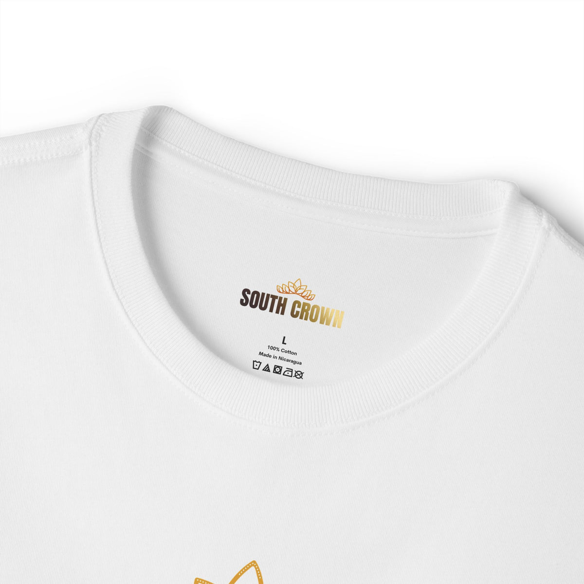 South Crown sunset logo Tee | South Crown typography graphic Tee