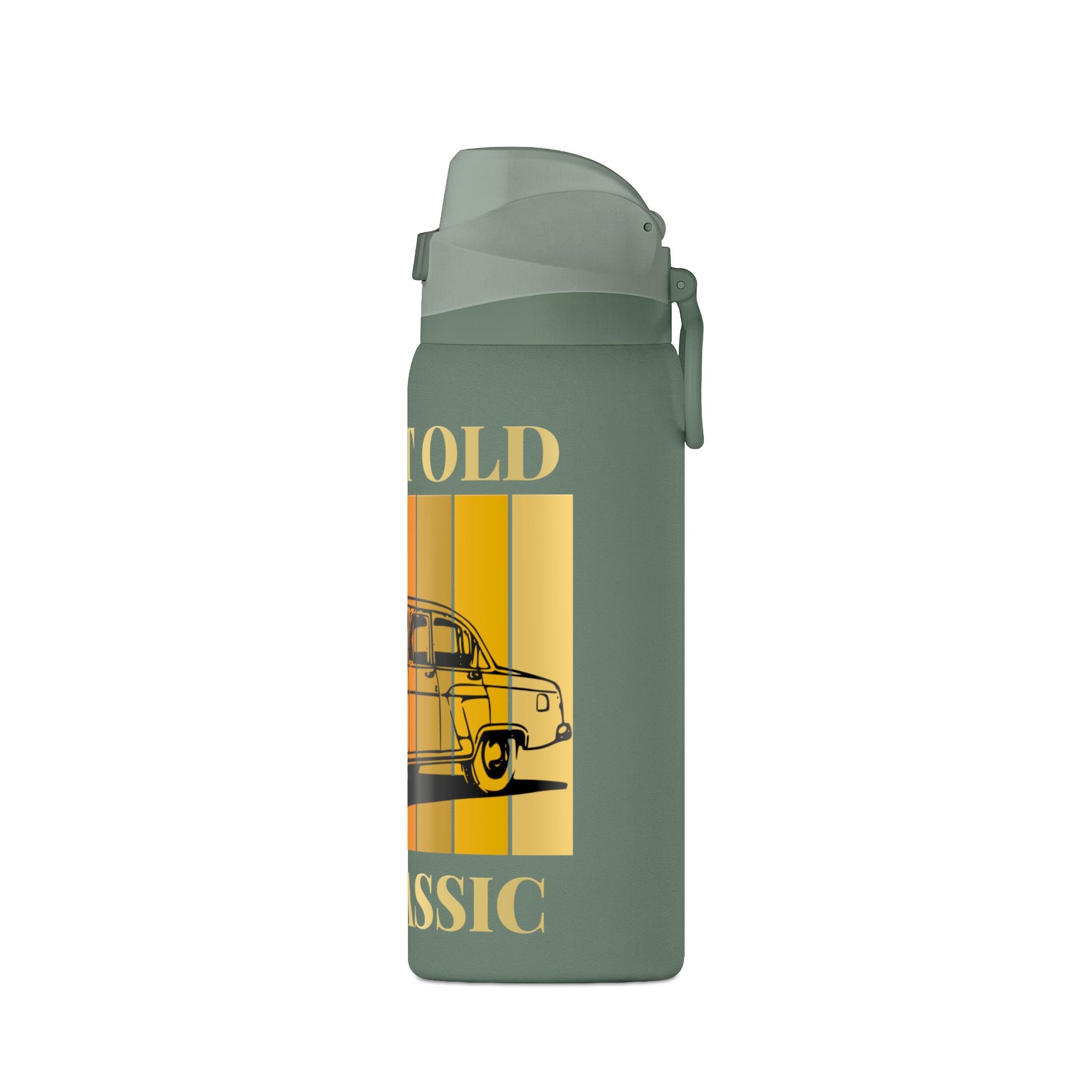 Classic Car 32oz Insulated Water Bottle — "I'm Not Old, I'm Classic" Retro Design