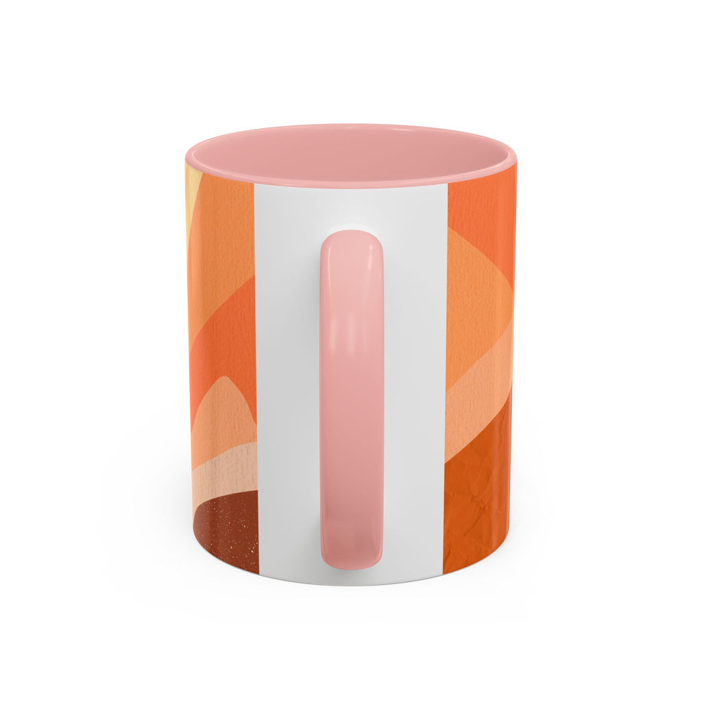 Sunshine Retro Coffee Mug — Vintage 70s Sunrise "Sunshine" Design