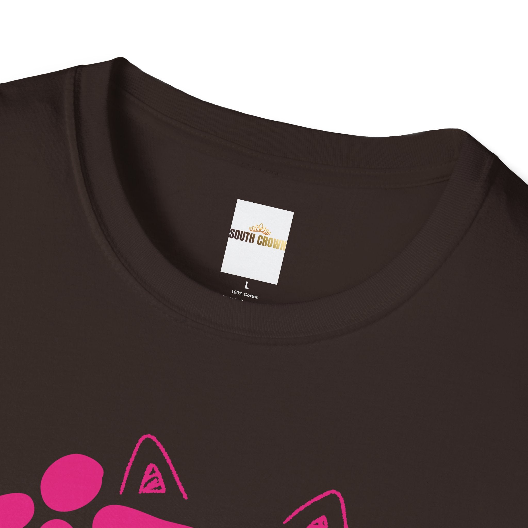 Kitty "Don't Underestimate Me" T-Shirt — Cute Pink Cat Graphic Tee