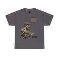 Motivational Statue Graphic Tee — "Discipline Builds Freedom" Inspirational Shirt