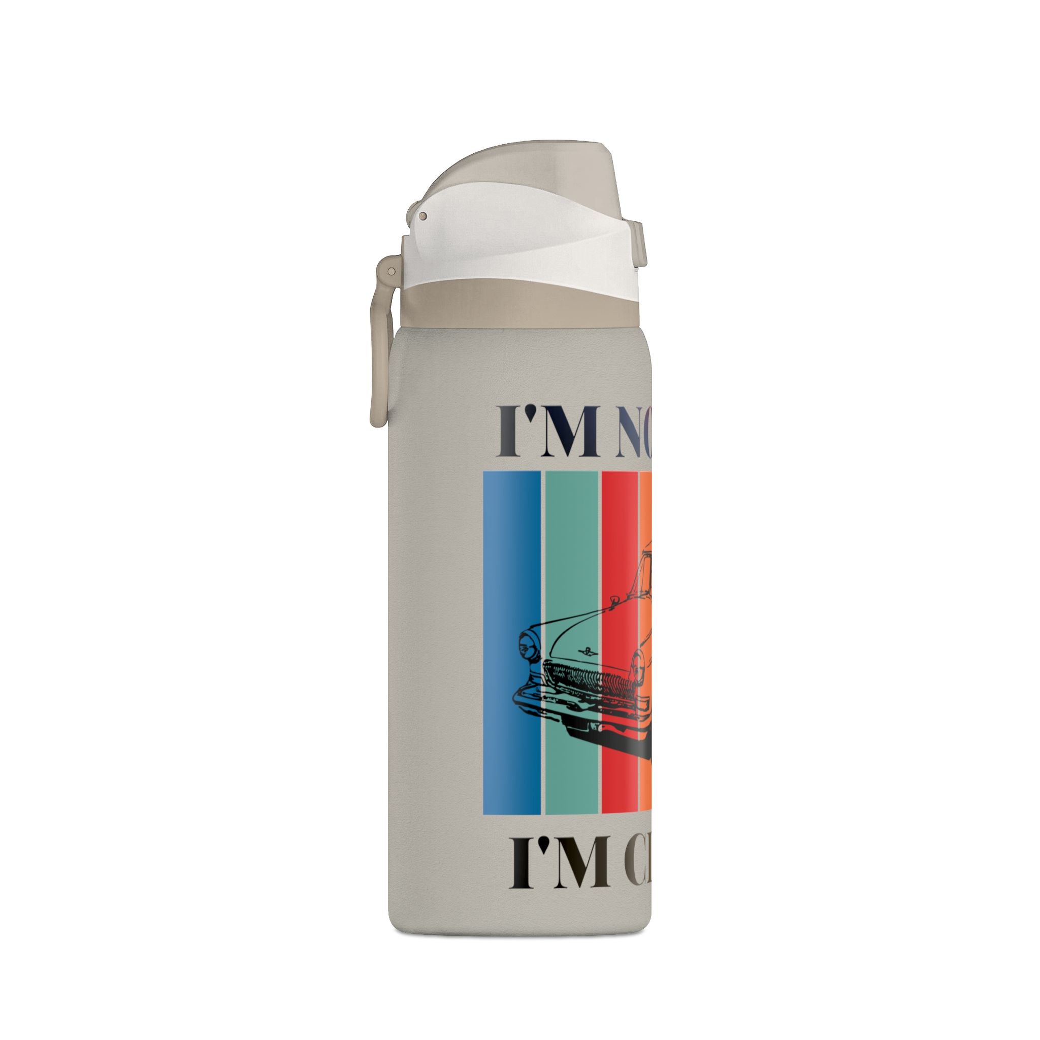 Classic Car 32oz Insulated Water Bottle — "I'm Not Old, I'm Classic" Retro Design