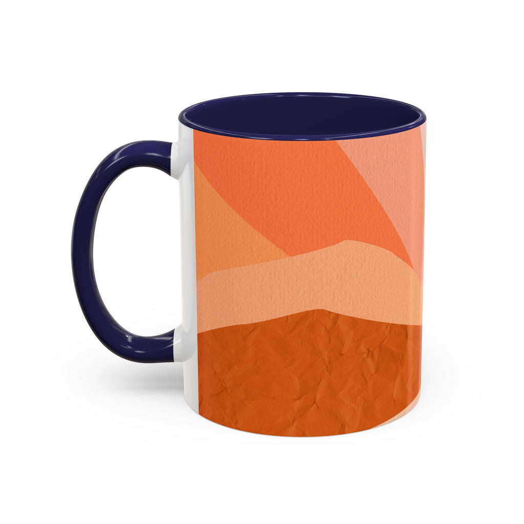 Sunshine Retro Coffee Mug — Vintage 70s Sunrise "Sunshine" Design
