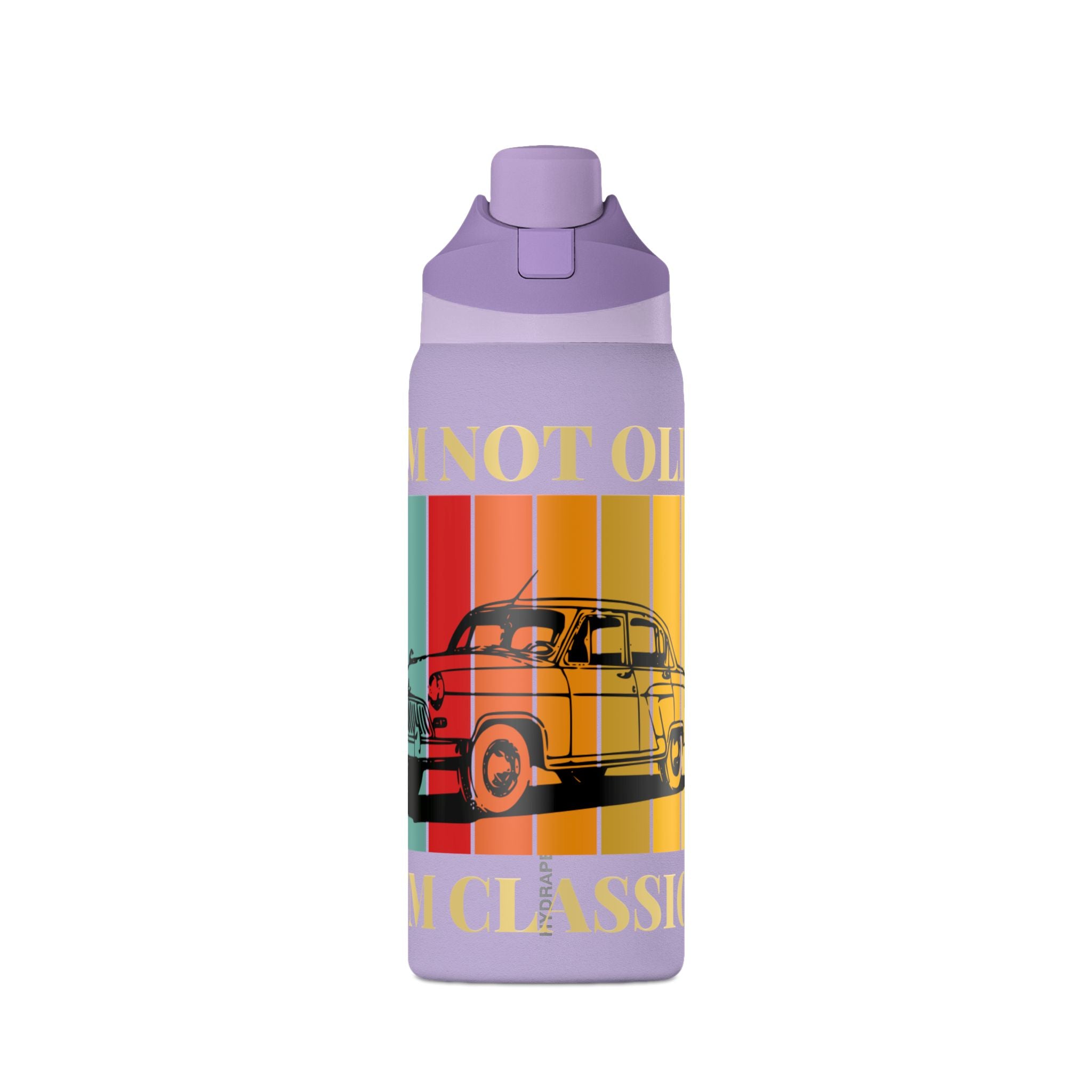Classic Car 32oz Insulated Water Bottle — "I'm Not Old, I'm Classic" Retro Design
