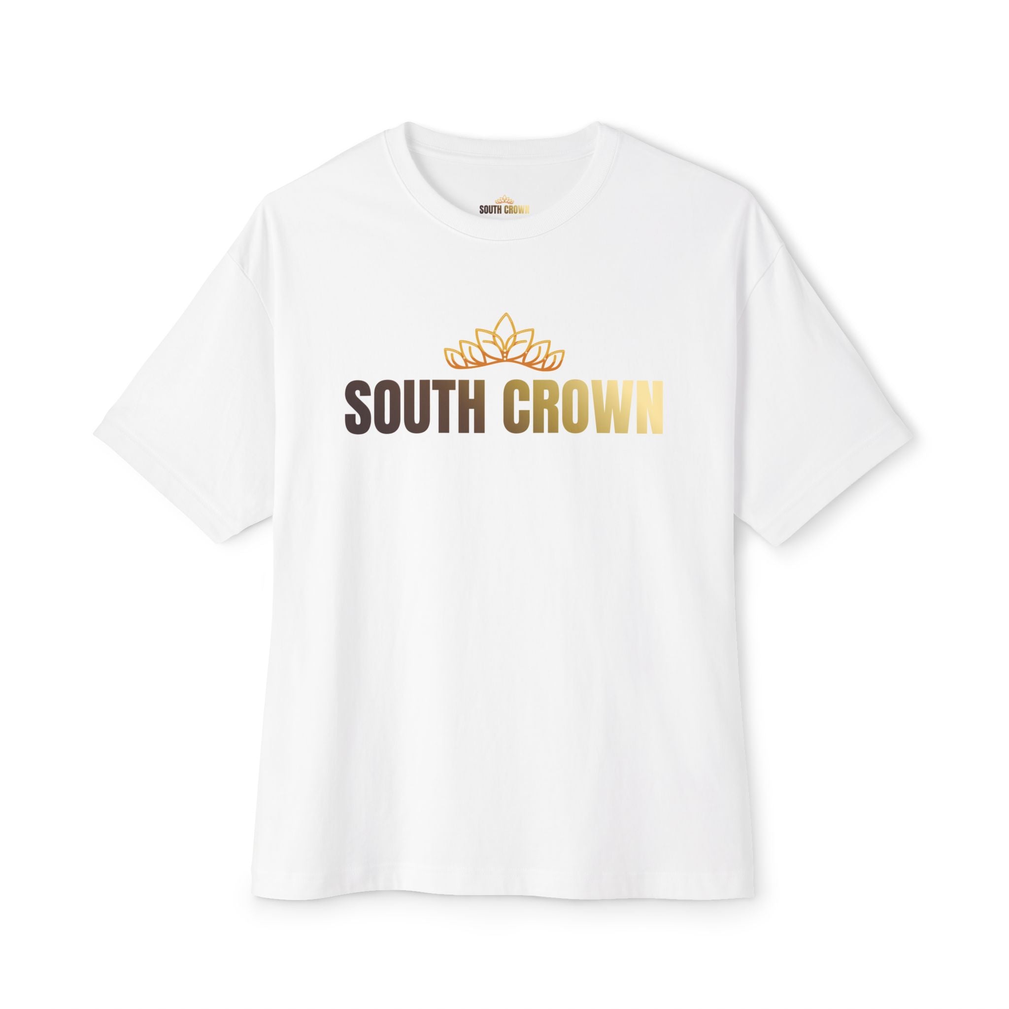 South Crown sunset logo Tee | South Crown typography graphic Tee