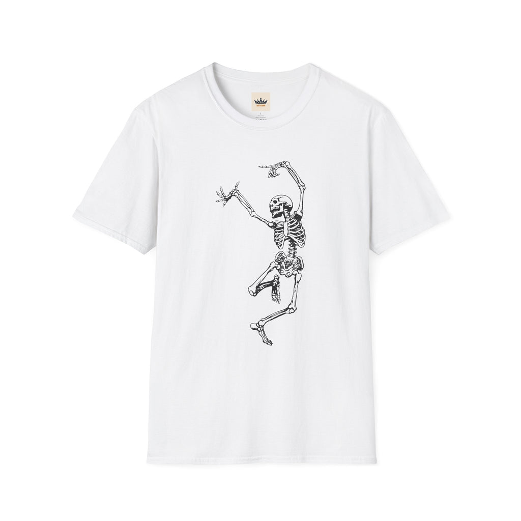 Dancing Skeleton T-Shirt — Vintage Skull Dance Graphic Tee