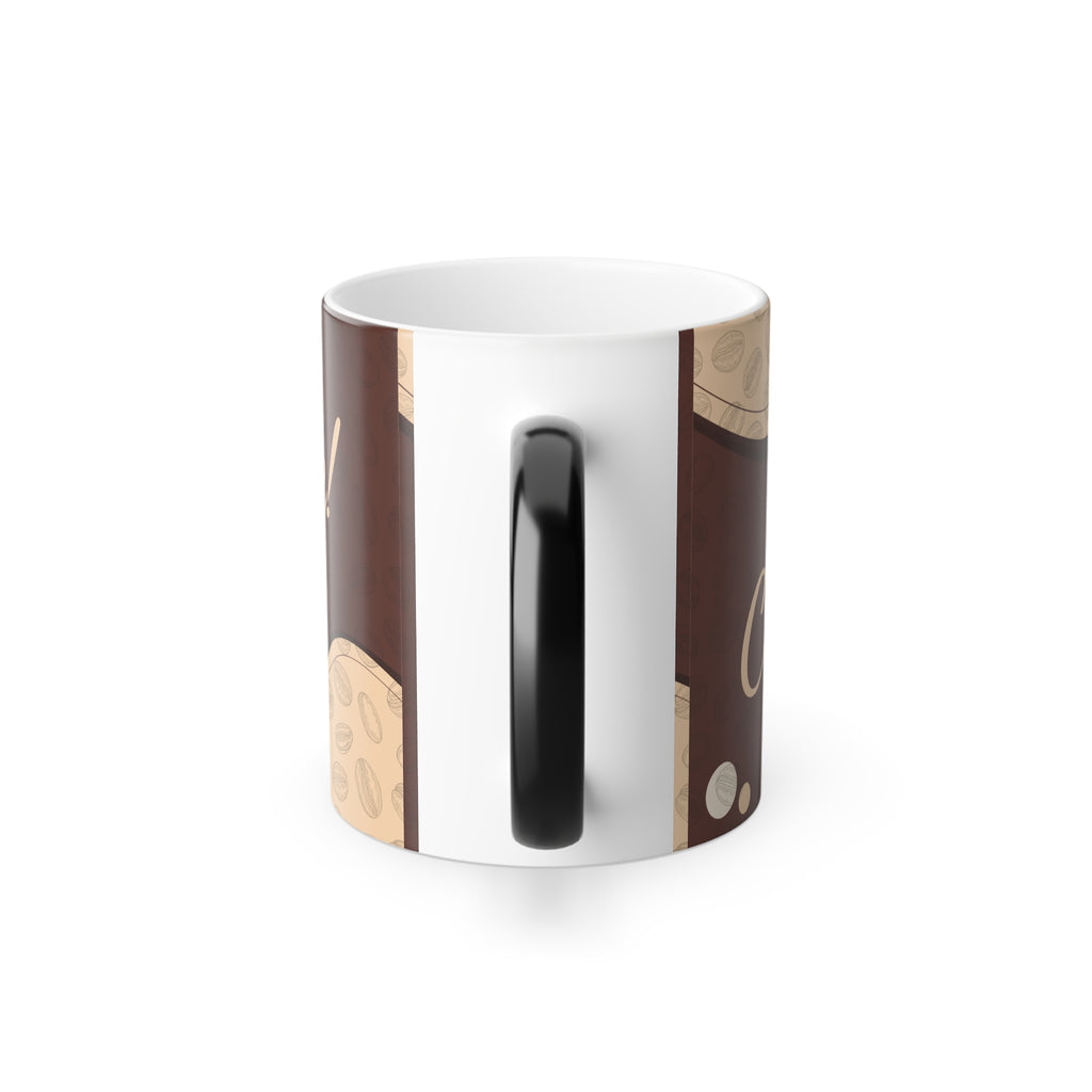 Color-Changing Coffee Mug — "Time for Coffee" 11oz