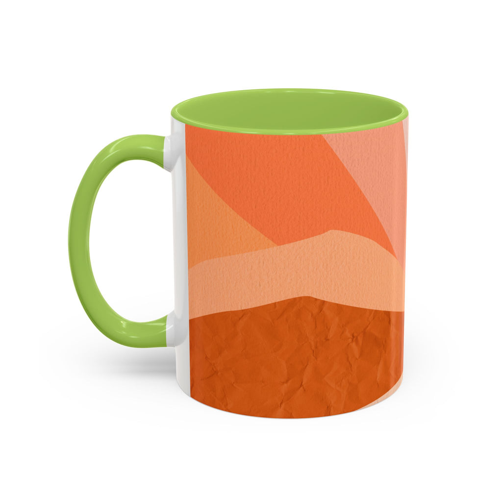 Sunshine Retro Coffee Mug — Vintage 70s Sunrise "Sunshine" Design