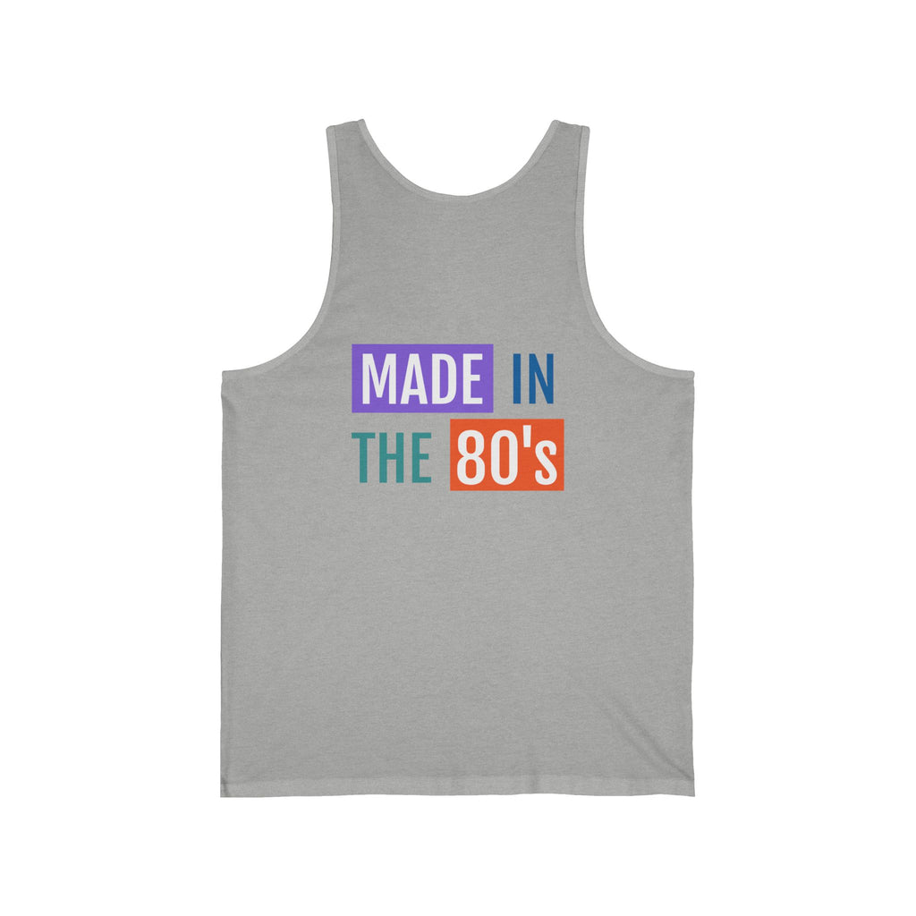 Made in the 80s Tank Top — Retro 1980s Vintage Graphic Summer Tank