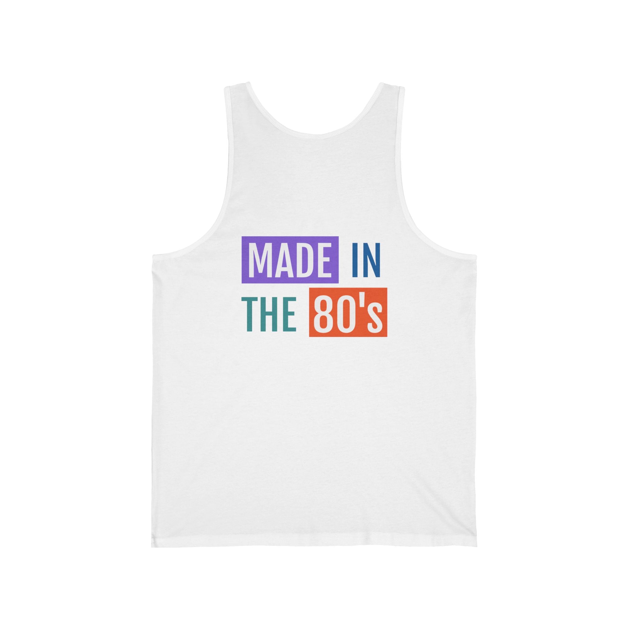 Made in the 80s Tank Top — Retro 1980s Vintage Graphic Summer Tank