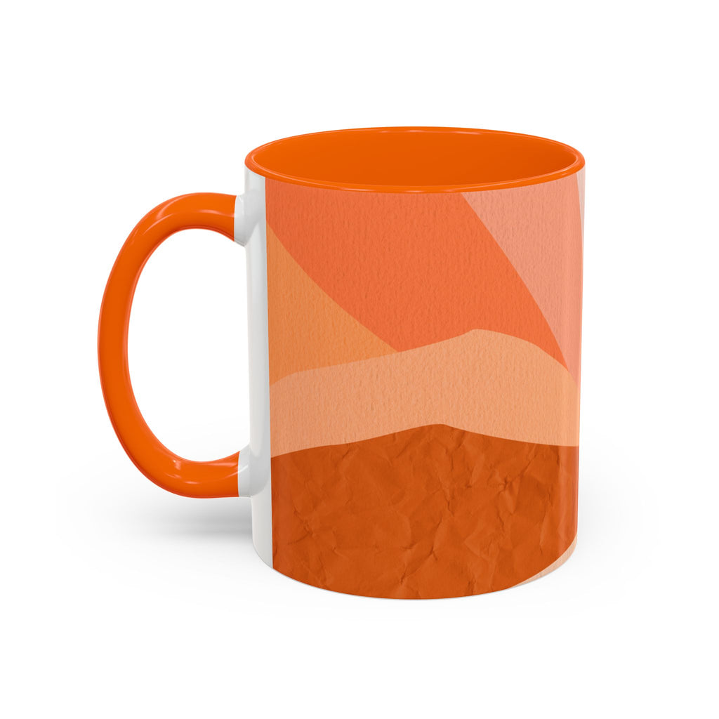 Sunshine Retro Coffee Mug — Vintage 70s Sunrise "Sunshine" Design