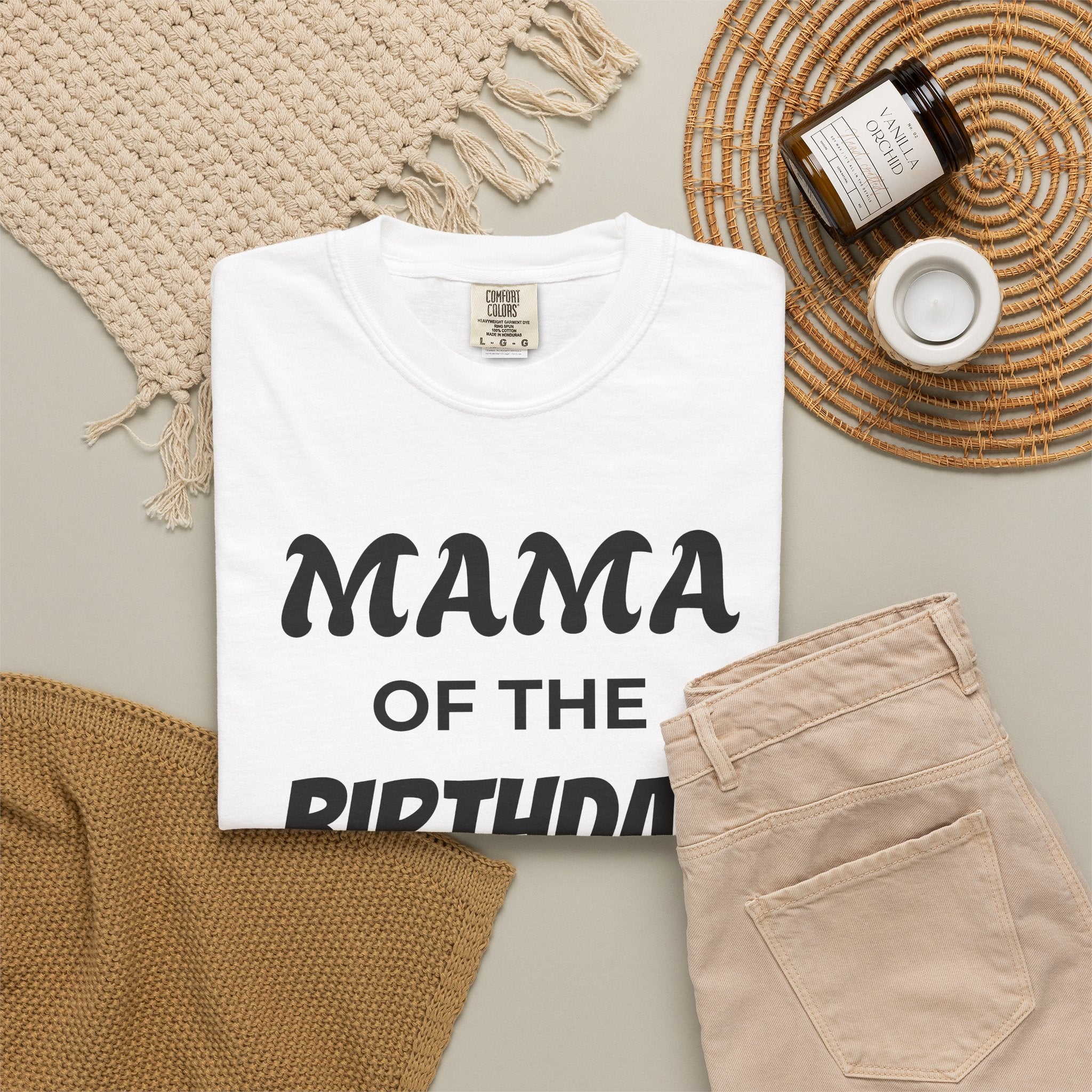 Mama of the Birthday Dude T-Shirt