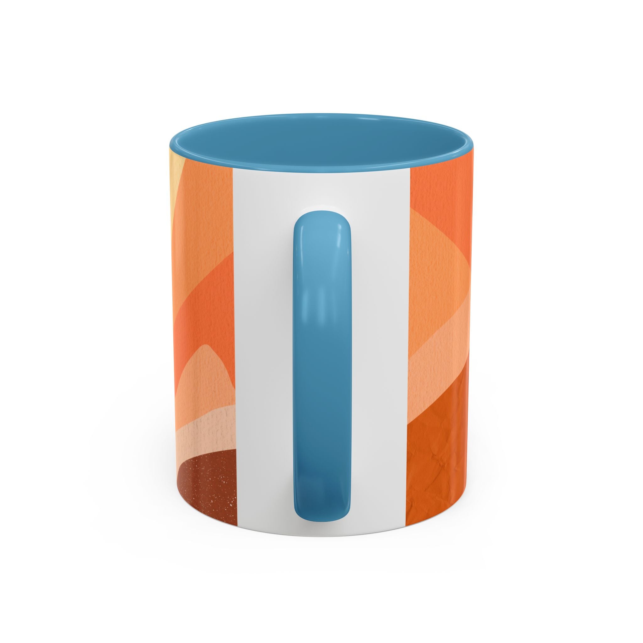 Sunshine Retro Coffee Mug — Vintage 70s Sunrise "Sunshine" Design