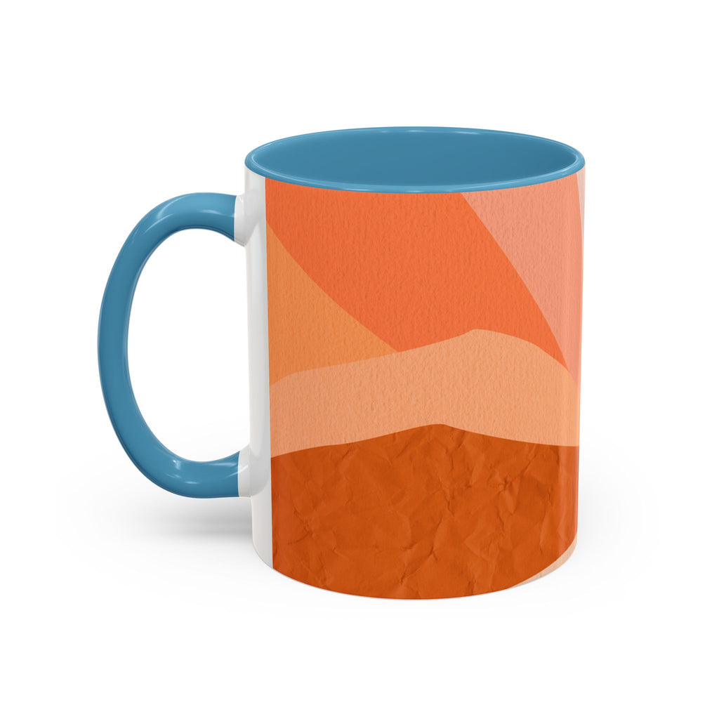 Sunshine Retro Coffee Mug — Vintage 70s Sunrise "Sunshine" Design