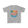 Kids Tee — "Sun, Sand and Sea" Beach Graphic T-Shirt