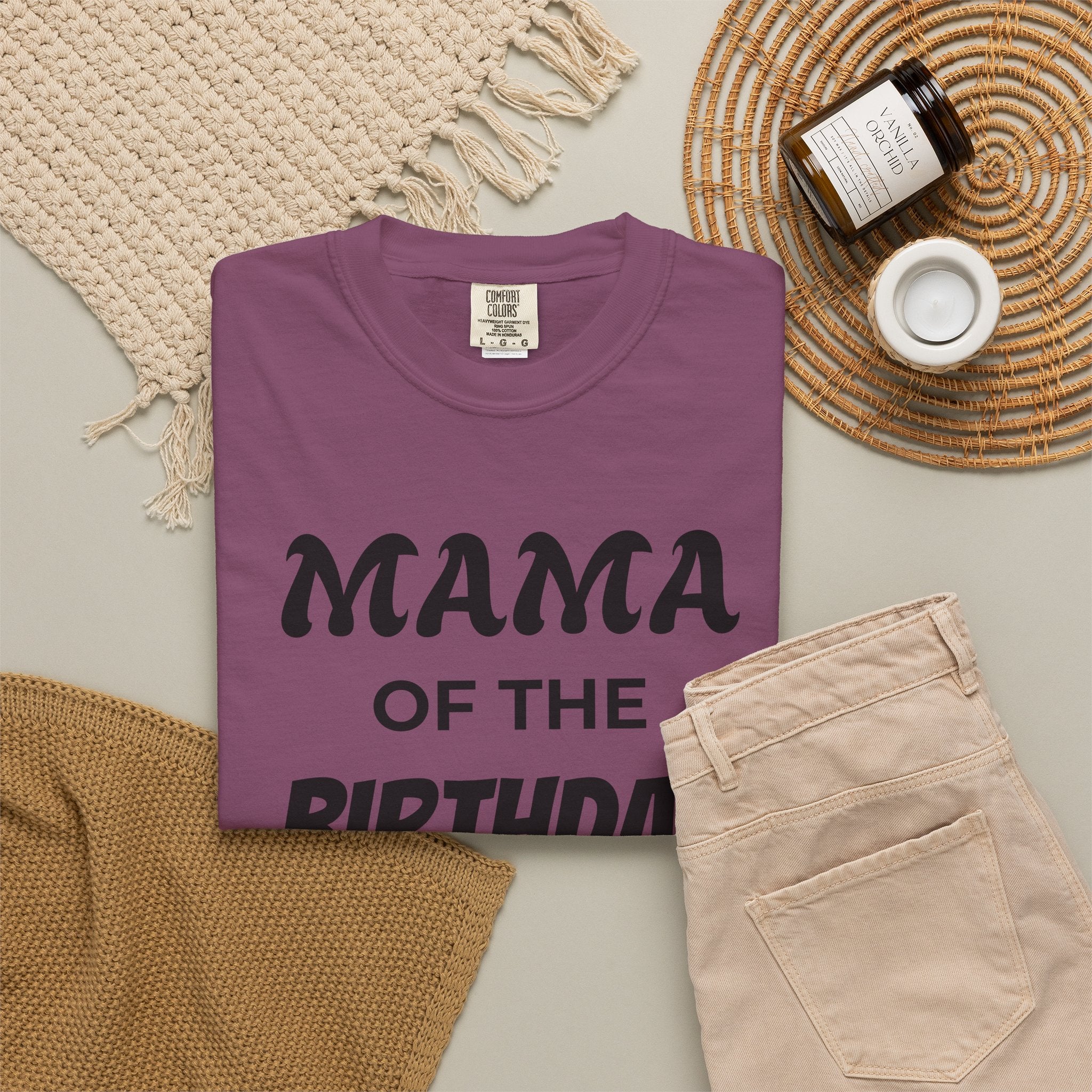 Mama of the Birthday Dude T-Shirt