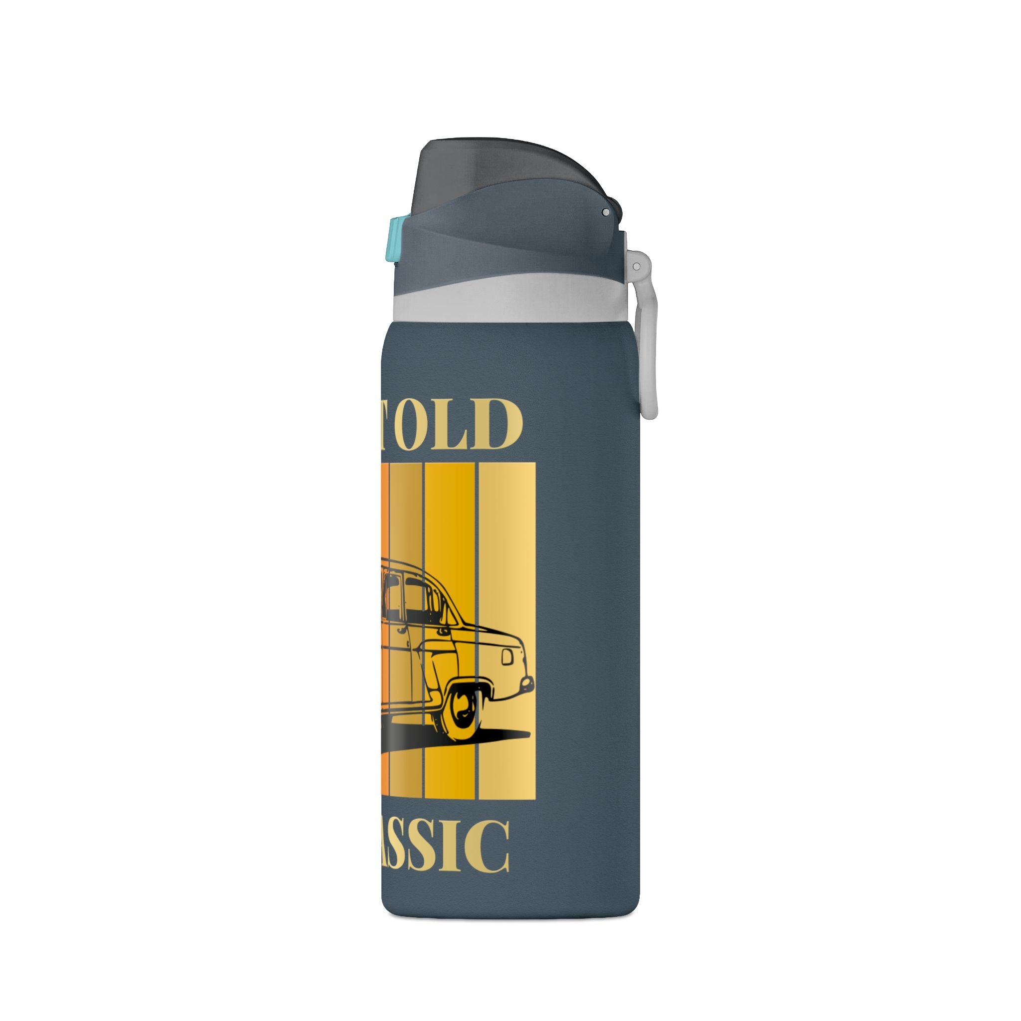 Classic Car 32oz Insulated Water Bottle — "I'm Not Old, I'm Classic" Retro Design