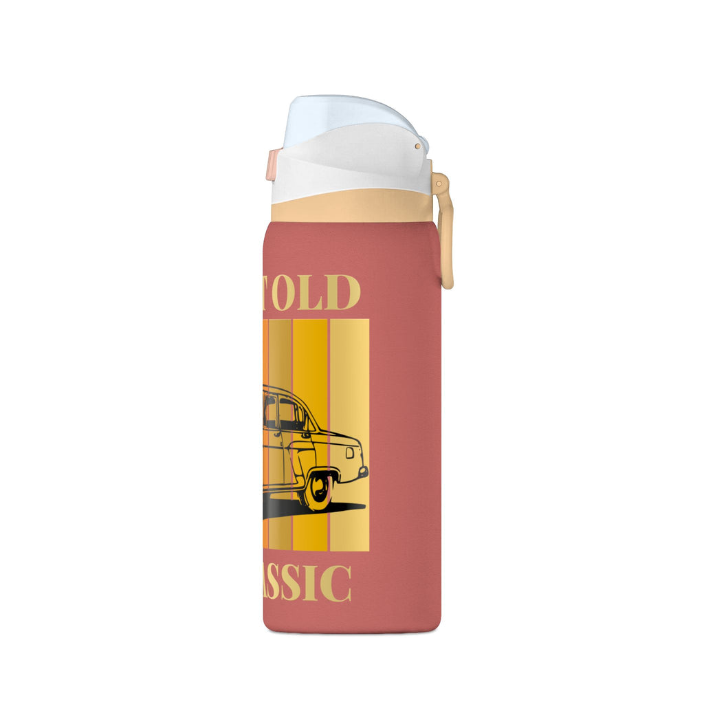Classic Car 32oz Insulated Water Bottle — "I'm Not Old, I'm Classic" Retro Design