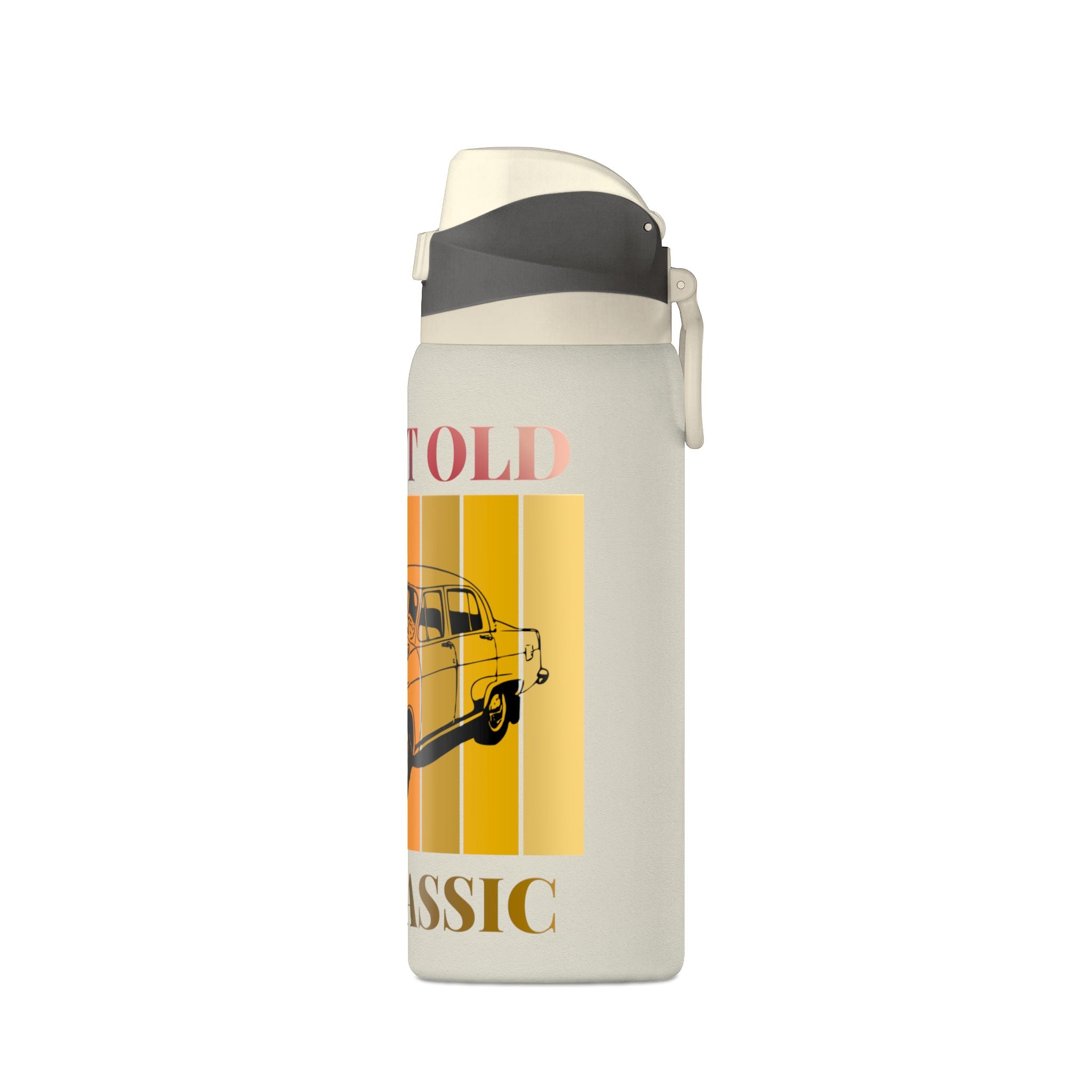 Classic Car 32oz Insulated Water Bottle — "I'm Not Old, I'm Classic" Retro Design