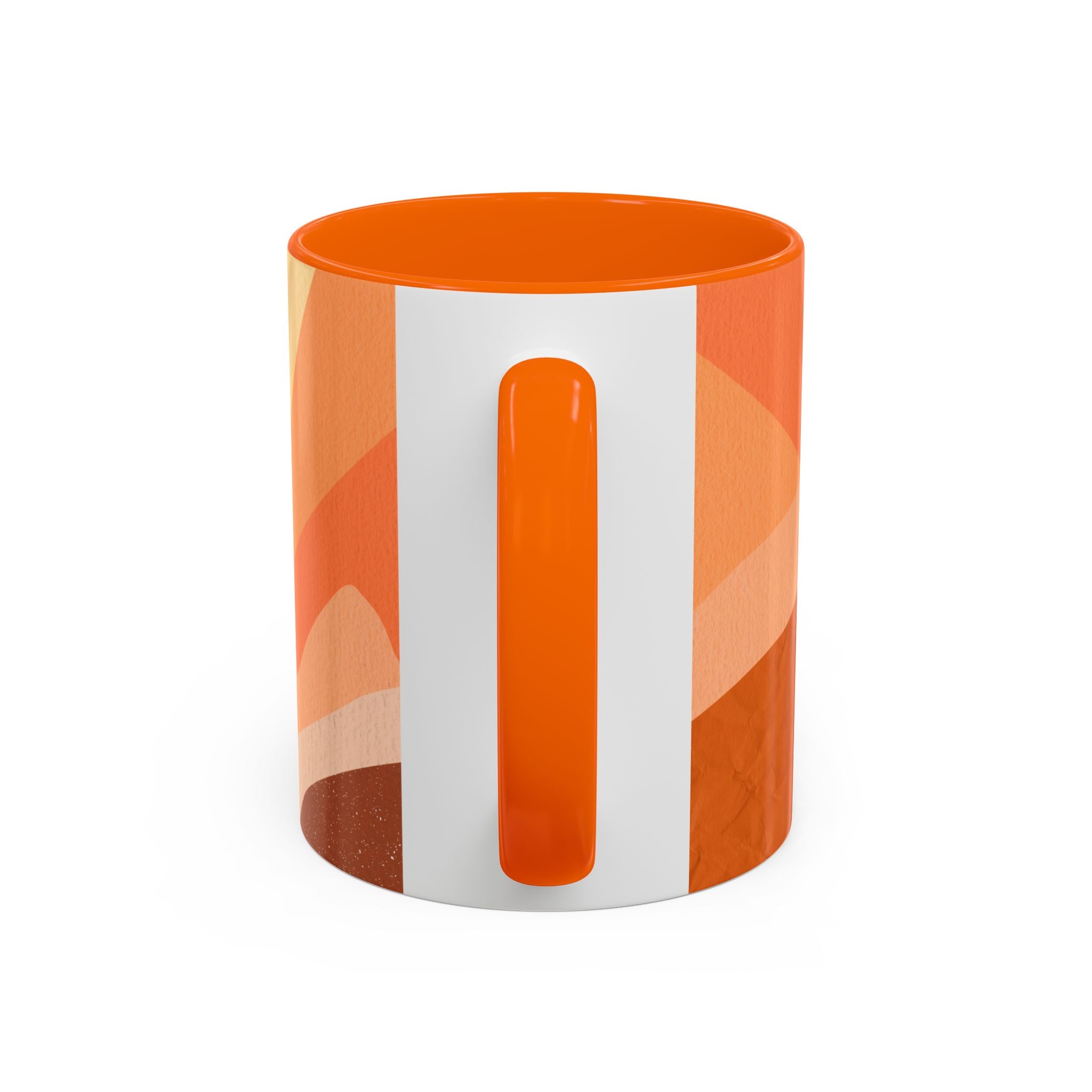 Sunshine Retro Coffee Mug — Vintage 70s Sunrise "Sunshine" Design