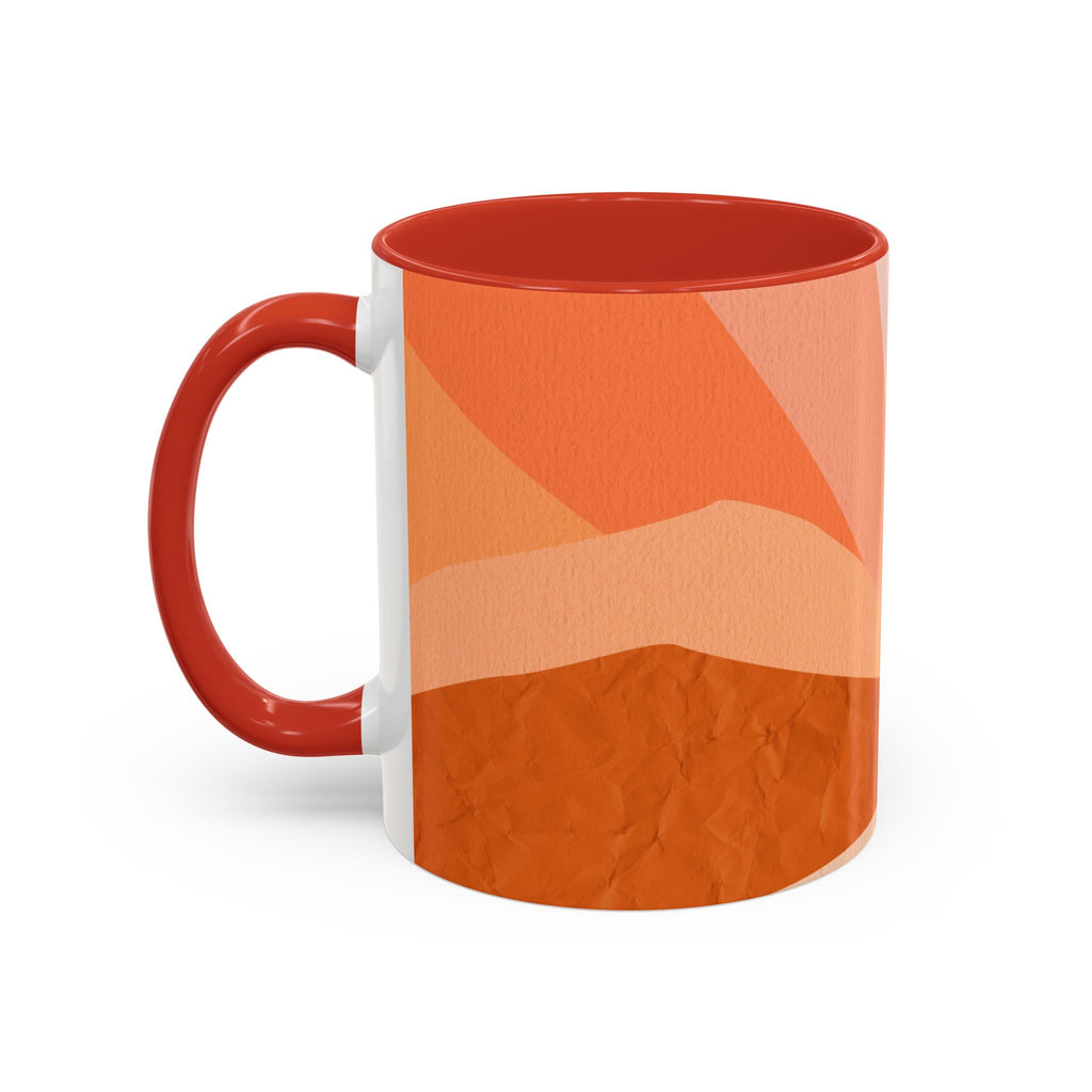 Sunshine Retro Coffee Mug — Vintage 70s Sunrise "Sunshine" Design