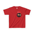 Kids Tee — Cute Cartoon Duo with "Subscribe" Badge (YouTube Fan Gift)