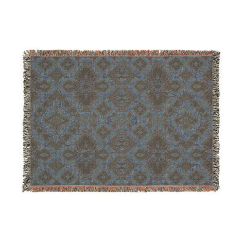 Bohemian Woven Blanket - Vintage Aztec Pattern Throw for Living Room & Cabin