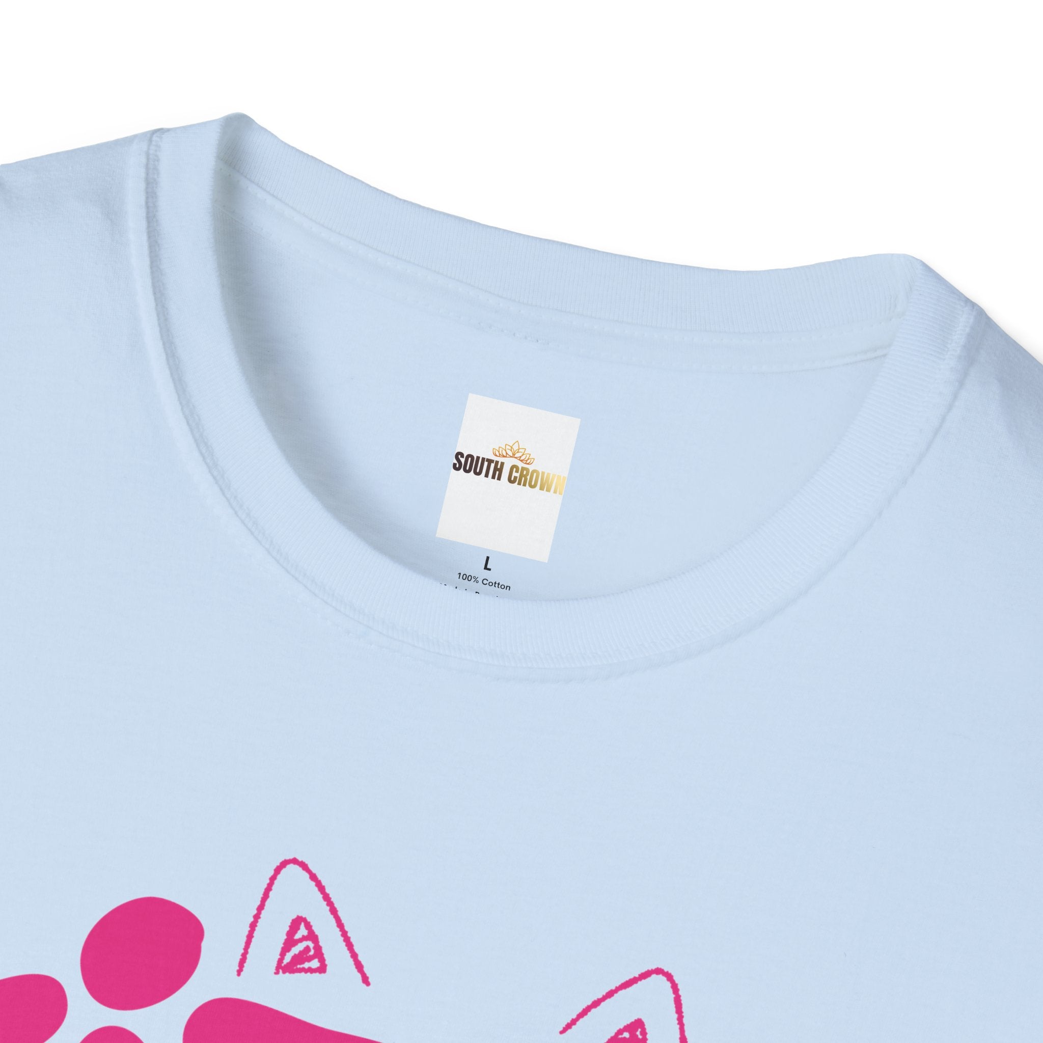 Kitty "Don't Underestimate Me" T-Shirt — Cute Pink Cat Graphic Tee