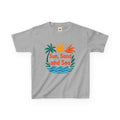 Kids Tee — "Sun, Sand and Sea" Beach Graphic T-Shirt
