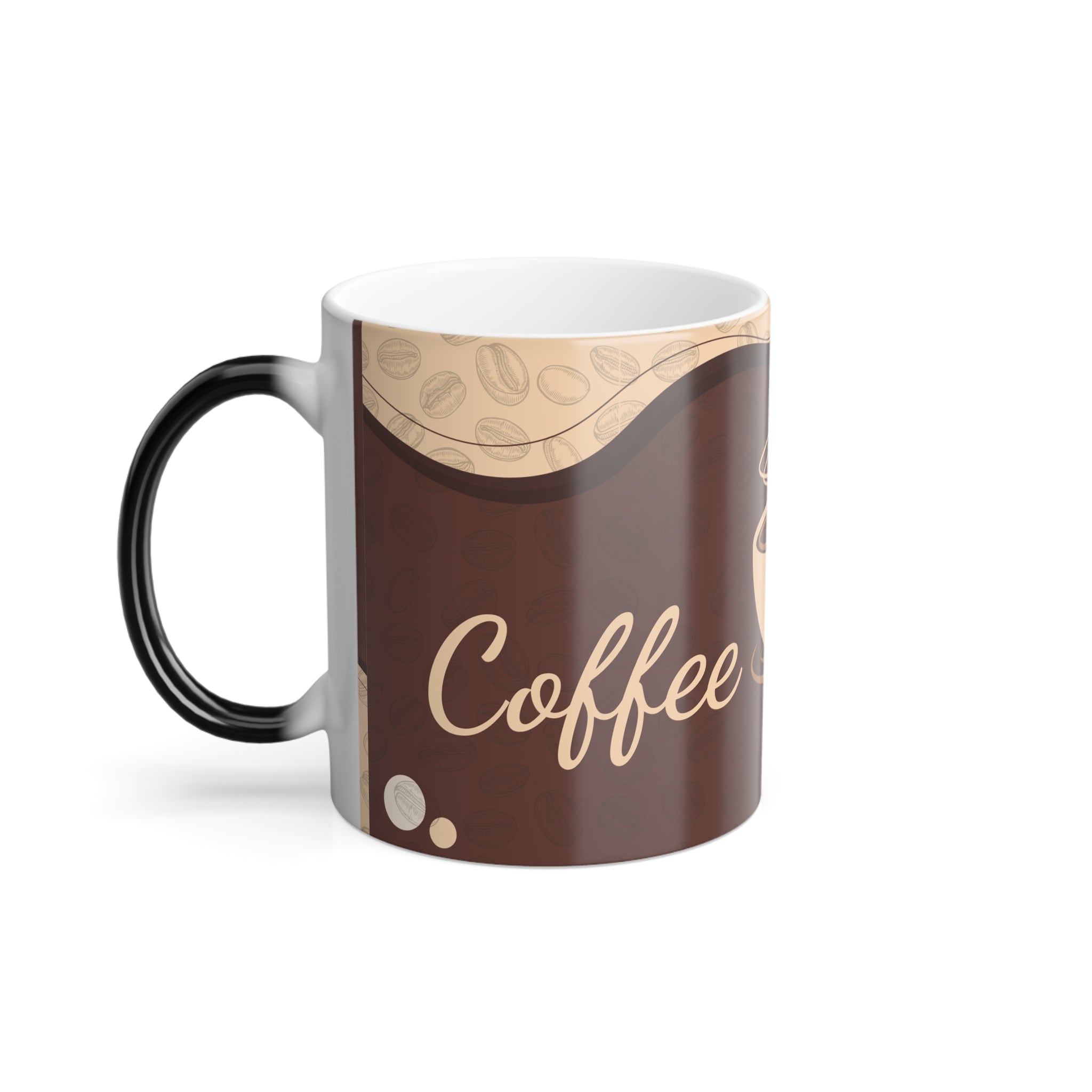 Color-Changing Coffee Mug — "Time for Coffee" 11oz