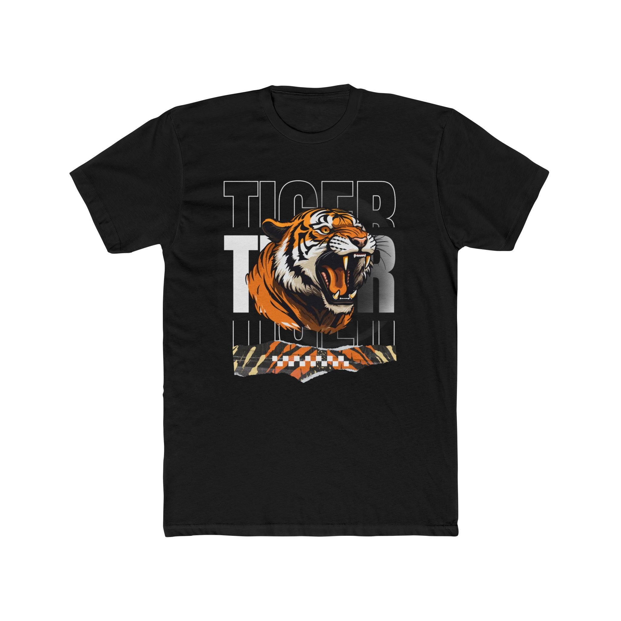 Tiger Roar Graphic Tee — Fierce Tiger Head Shirt