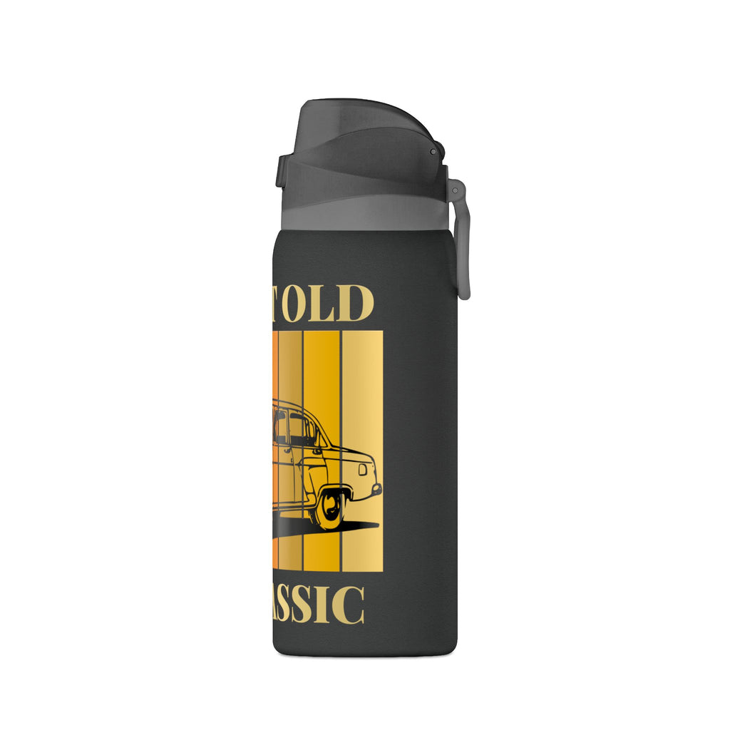 Classic Car 32oz Insulated Water Bottle — "I'm Not Old, I'm Classic" Retro Design