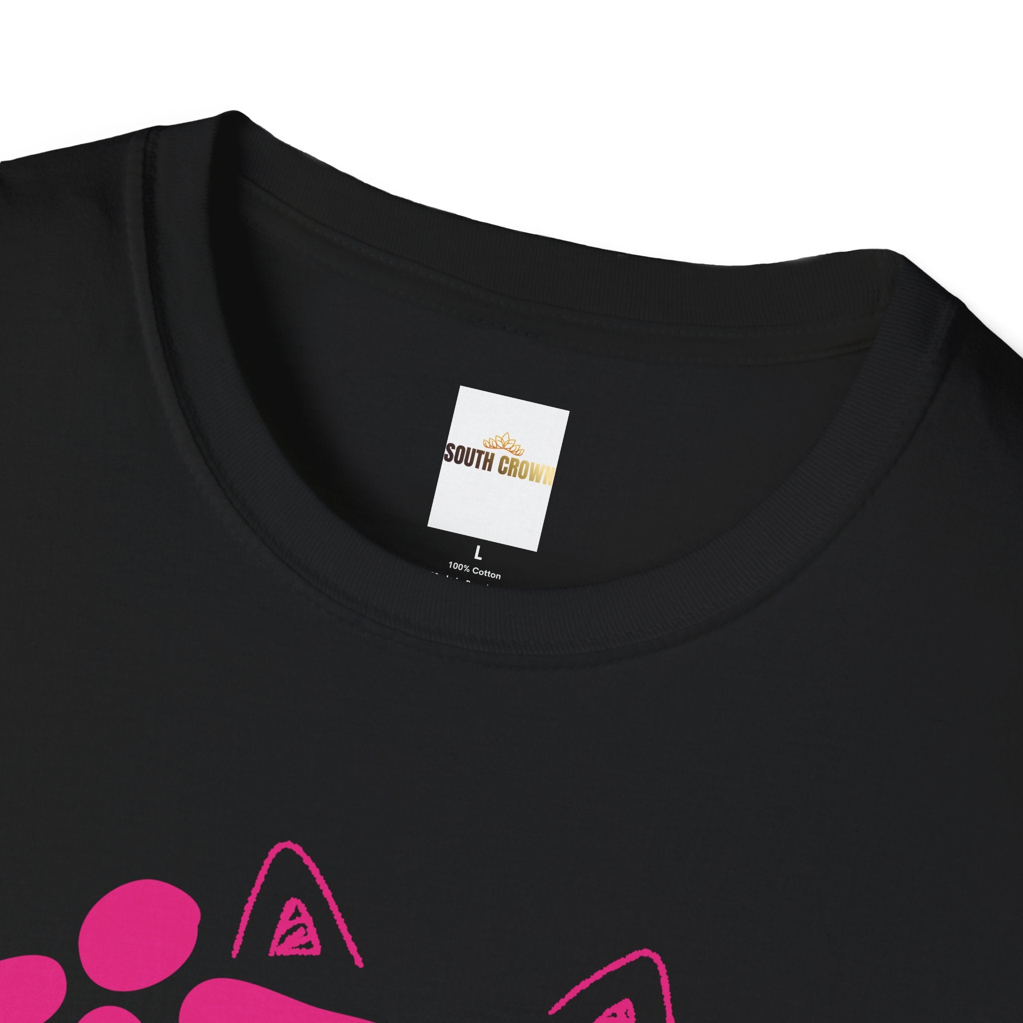 Kitty "Don't Underestimate Me" T-Shirt — Cute Pink Cat Graphic Tee