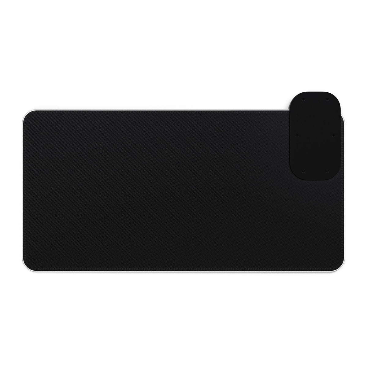 LED RGB Gaming Mouse Pad with Wireless Charger — Fantasy Forest Swordscape Design